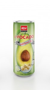 250ml Alu can Avocado with Banana Juice